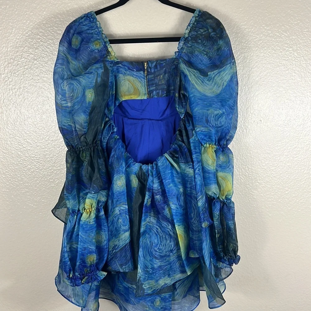 (SOLD) Selkie The Starry Night Moonlight Dress - Picture 13 of 14